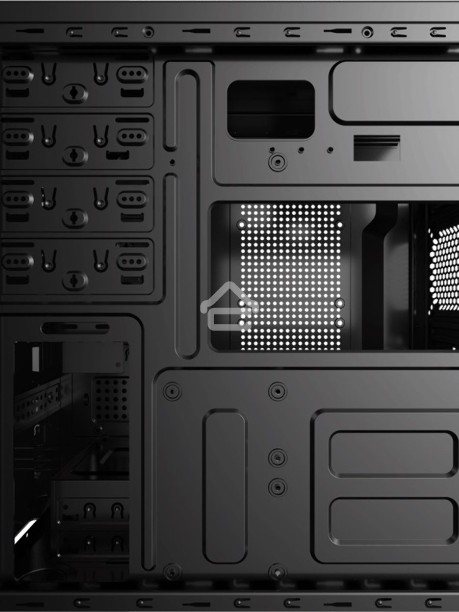 Компьютерный корпус Aerocool / Formula CS-1101 черный без БП ATX 2x120mm 1x140mm 2xUSB2.0 1xUSB3.0 audio