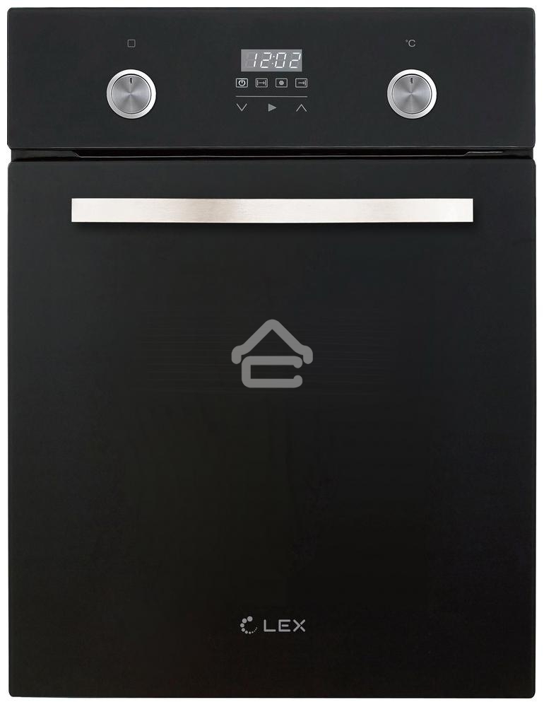 Духовой шкаф LEX EDP 4590 BL Matt Editionобъем 55л, LED таймер, 9 функций, встраиваемый