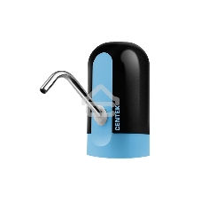 Помпа электрическая Centek CT-3000 черный 1.2л/мин 5Вт, 1 насос, Li 1200 мАч, USB зарядка, LED