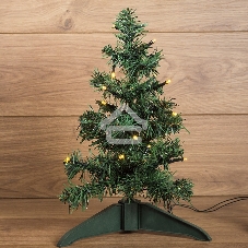 Елочка Neon-night высота 30 см, питание от USB, зеленая