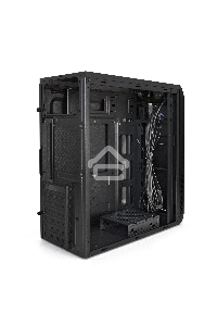 Компьютерный корпус Miditower ExeGate EX287366RUS XP-334UC-XP350 (ATX, XP350 с вент. 12см, 1*USB+1*USB3.0+1*TypeC, аудио, черный)