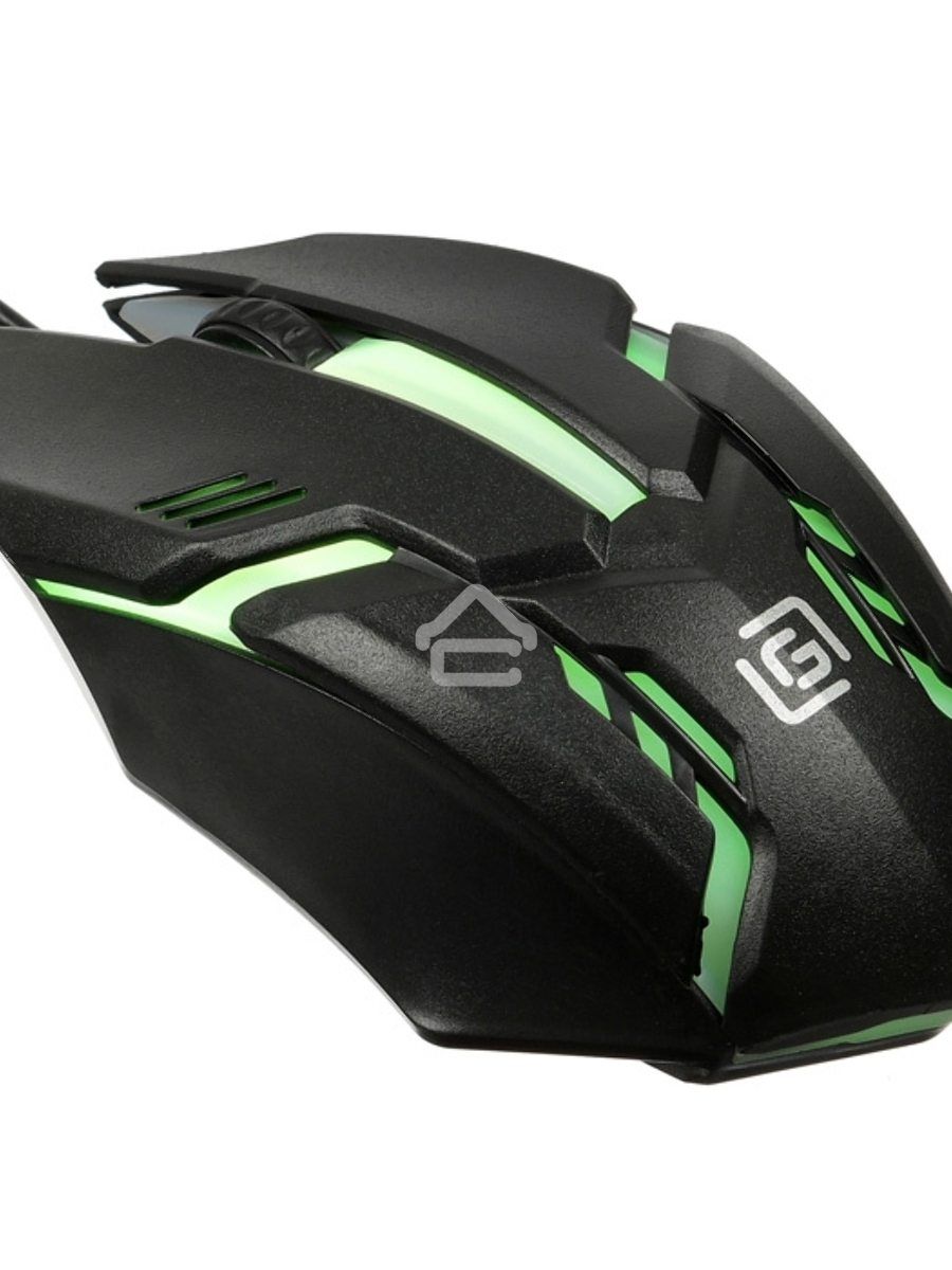 Мышь проводная Oklick 396M INSOMNIA черный, 1000 dpi, USB, кнопки - 3