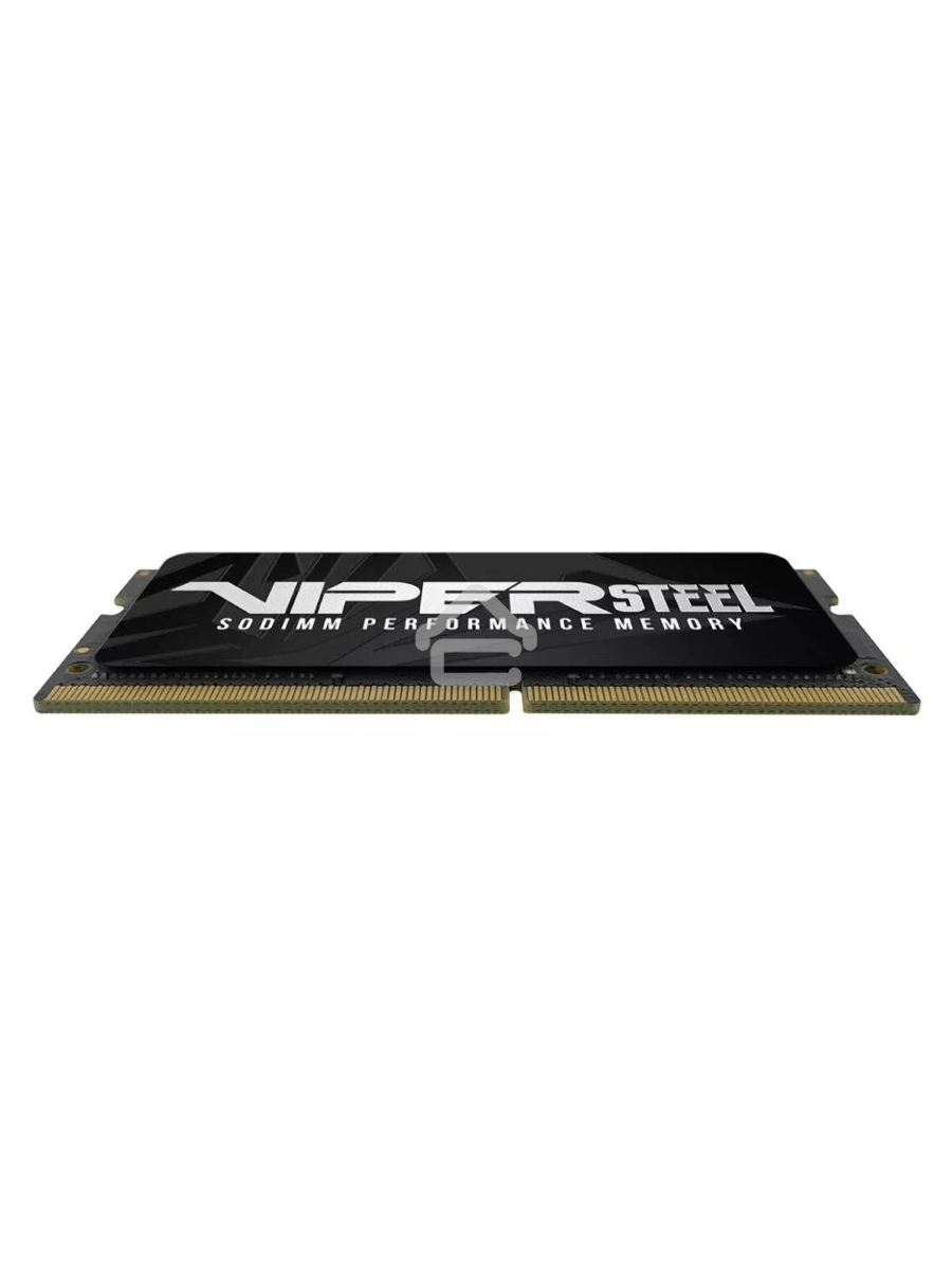 Оперативная память Patriot Viper Steel, DDR4, 8GB (1x8GB), 3200MHz, CL22, с радиатором, черный, SO-DIMM