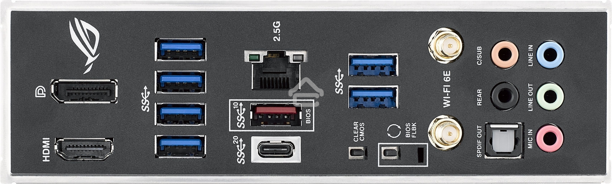 Материнская плата ASUS ROG STRIX B760-F GAMING WIFI, LGA 1700, Intel B760, 4xDDR5, 4xSATA, 3xM.2, 1xPCI-E 5.0 x16, 1xPCI-E 3.0 x4, 1xHDMI, 1xDP, 1x 2.5Gb LAN, 1xUSB-A 3.2 Gen 2, 6xUSB-A 3.2 Gen 1, 1xUSB-C 3.2 Gen 2x2, 5x3.5 мм, 7.1, Standard-ATX