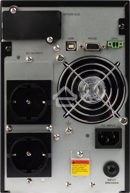 Источник бесперебойного питания Smartwatt XPERT 1kVA 900Вт 1000ВА черный
