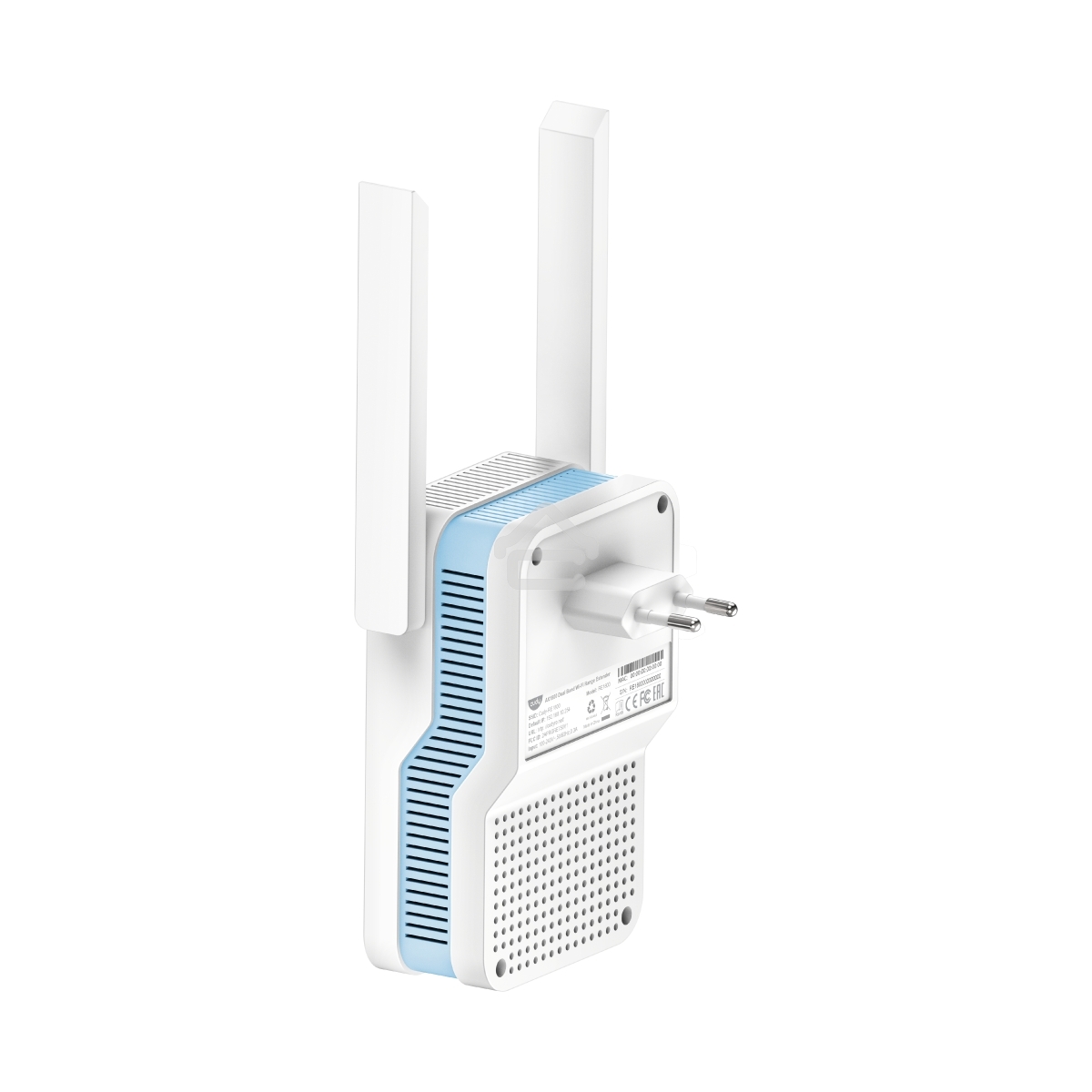 Повторитель беспроводного сигнала Cudy RE1200 AC1200 10/100BASE-TX/Wi-Fi белый