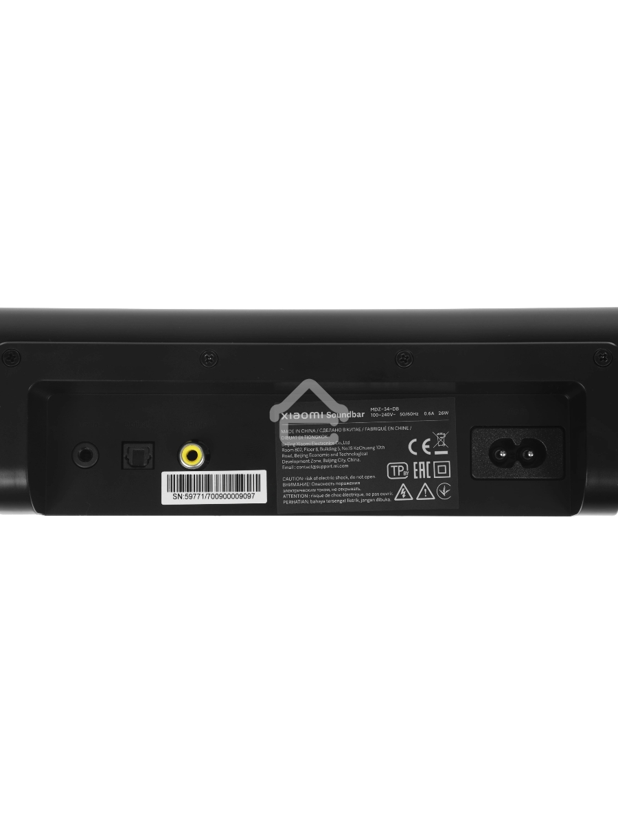 Звуковая панель Xiaomi Soundbar 2.0 EU S22E черный QBH4286EU