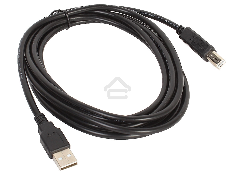 Кабель USB Defender USB04-10 USB2.0 AM-BM, 3.0м