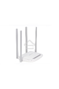 Беспроводный маршрутизатор Mercusys MW325R, 300Мбит/с,  4 порта 100 Мбит/с, 4 фиксированных антенны