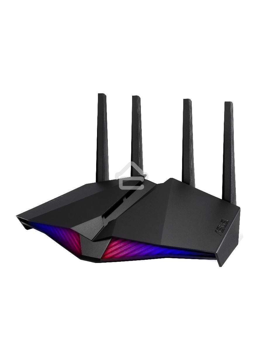 Роутер ASUS RT-AX82U роутер 802.11b/g/n/ac/ax, до 574 + 4804Мбит/c, 2,4 + 5 гГц, 4 антенны, USB, GBT LAN ; 90IG05G0-MO3R10