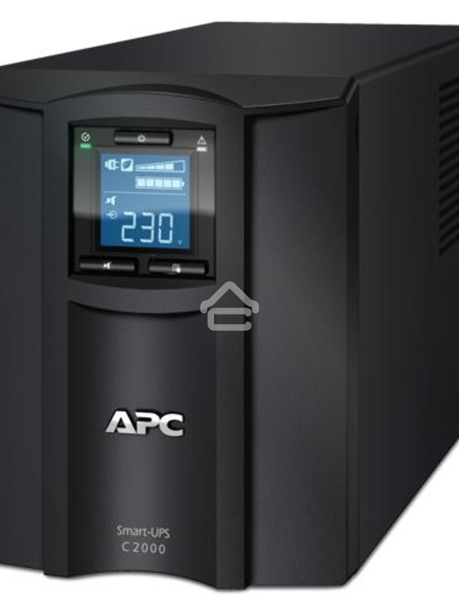 Источник бесперебойного питания APC Smart-UPS C SMC2000I 1300Вт 2000ВА черный