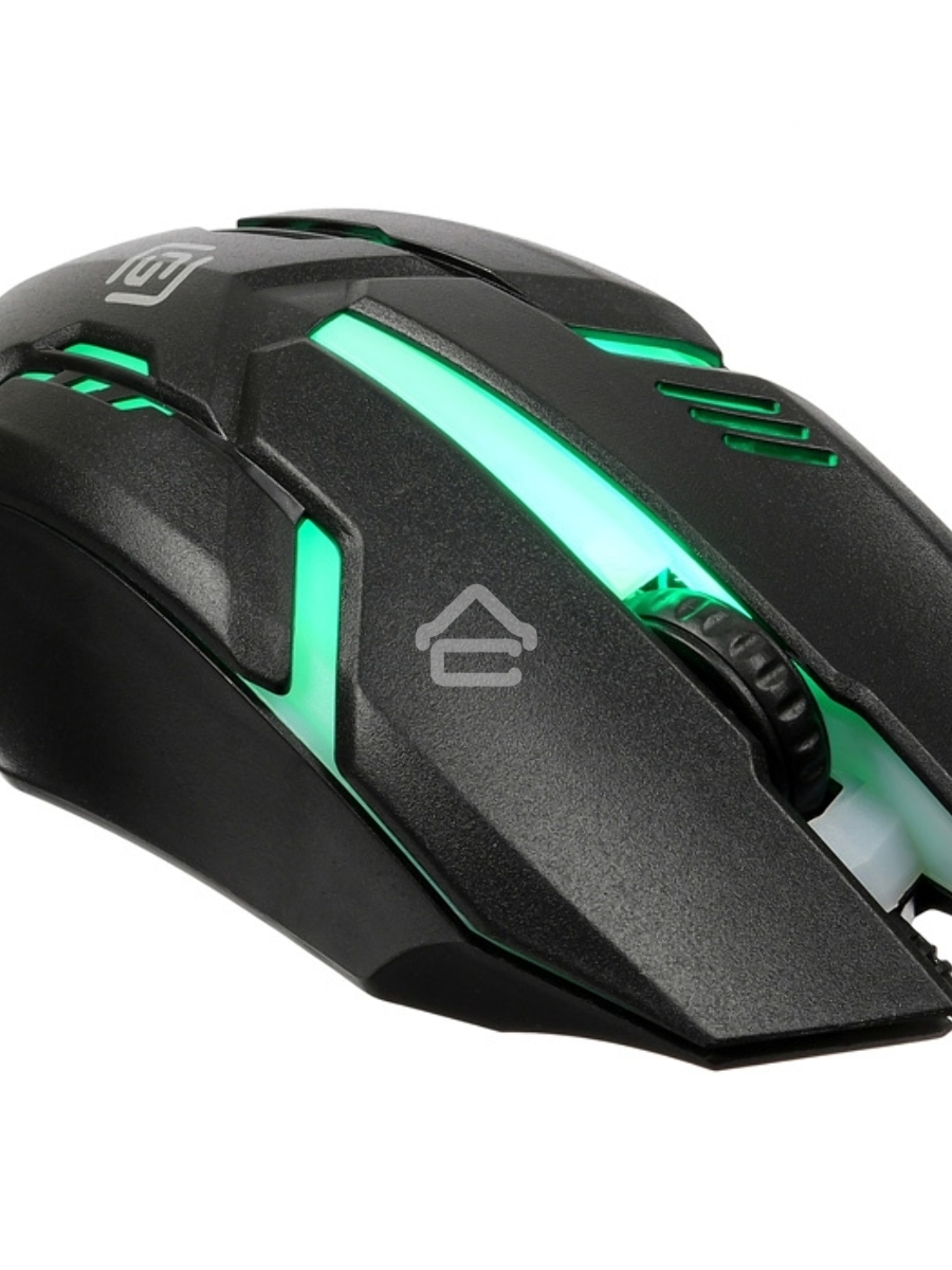 Мышь проводная Oklick 396M INSOMNIA черный, 1000 dpi, USB, кнопки - 3