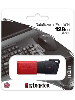 Флеш диск Kingston 128Gb DataTraveler Exodia M DTXM/128GB USB3.0