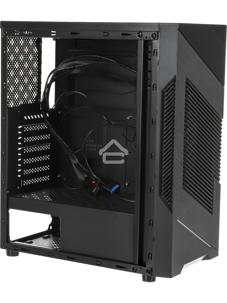 Компьютерный корпус Accord ACC-CL915 черный без БП ATX 4x120mm 2xUSB2.0 1xUSB3.0 audio