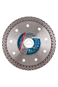 Круг алмазный GROSS 73053  Ф125х22мм сплошной по керамике