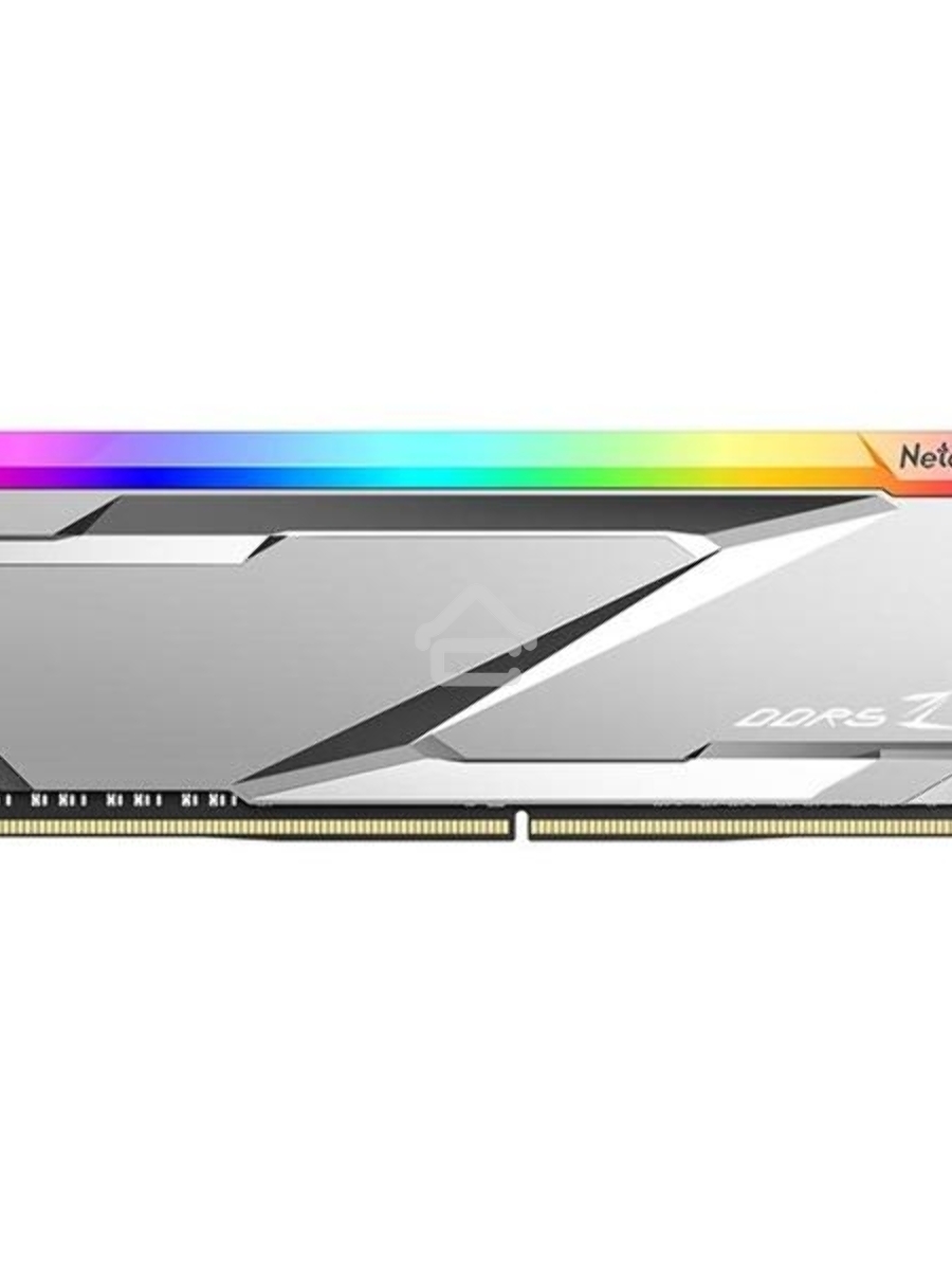 Оперативная память NETAC, DDR5, 32GB (2x16GB), 7200MHz, CL34, DIMM, с радиаторами, RGB, серебристый