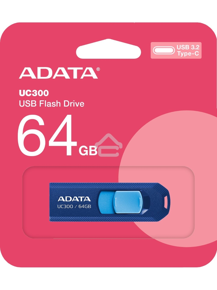 Флеш диск 64GB USB 3.2 Gen1 ACHO-UC300-64G-RNB/BU