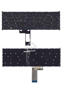 Клавиатура для ноутбука Acer Swift 3 SF315-51 черная с подсветкой
