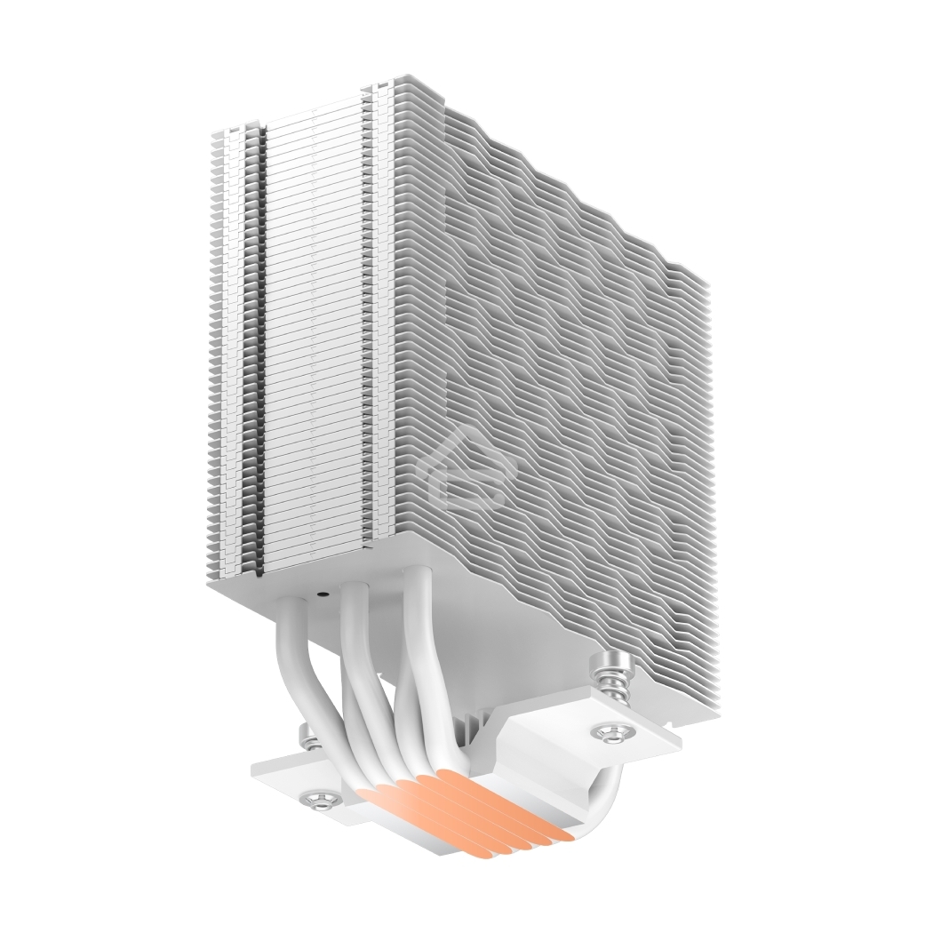 Кулер для процессора PCCooler RZ500 белый 120мм алюминий+медь 2200rpm 32db 4-pin 250W 155мм