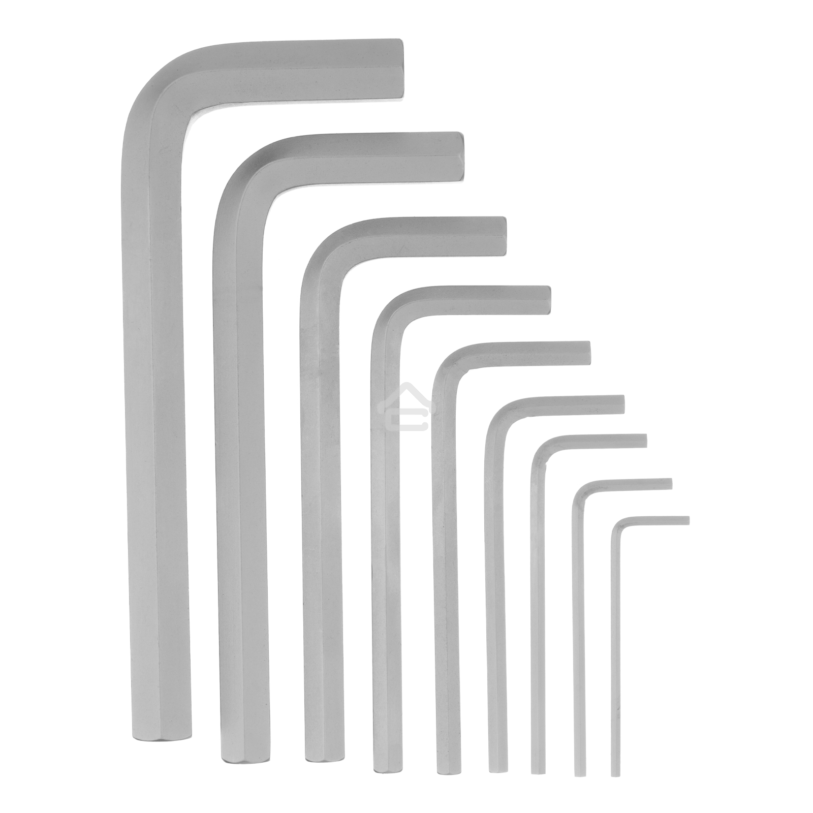 Набор ключей имбусовых Сибртех HEX, 2-12 мм, CrV, 9 шт.