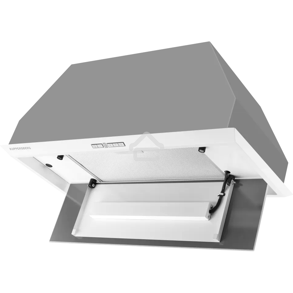 Вытяжка встраиваемая Kuppersberg Intro 70 белый, 70 см, 1000 куб. м/ч, 43 дБ