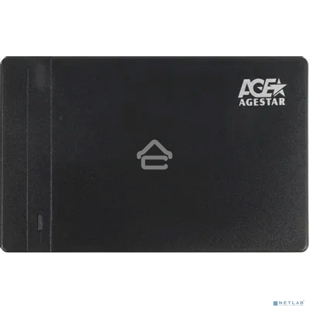 Внешний корпус для HDD AgeStar 3UB2P3 SATA III пластик черный 2.5