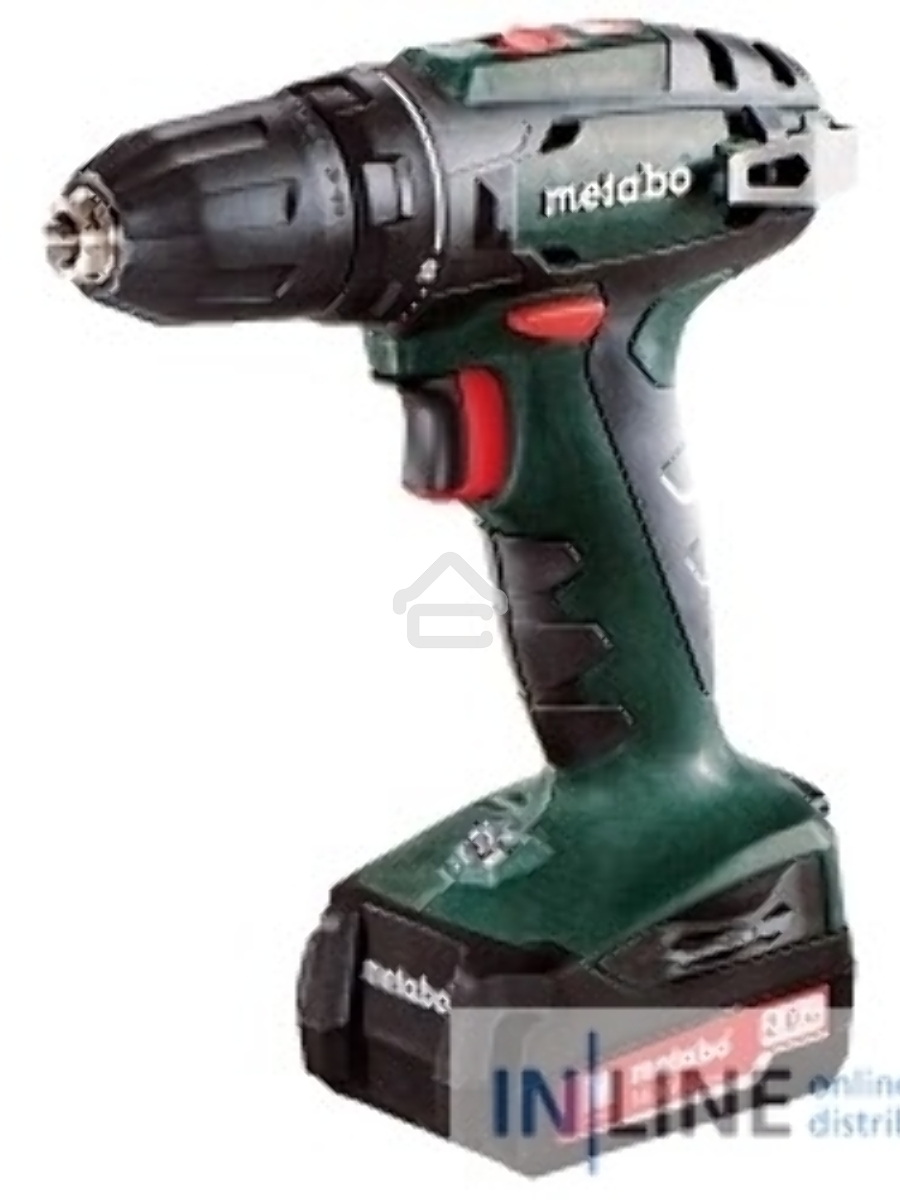 Дрель-шуруповерт Metabo BS 14.4 Li 602206540, Аккумуляторный, 14,4В, 2 АКБ, Кейс
