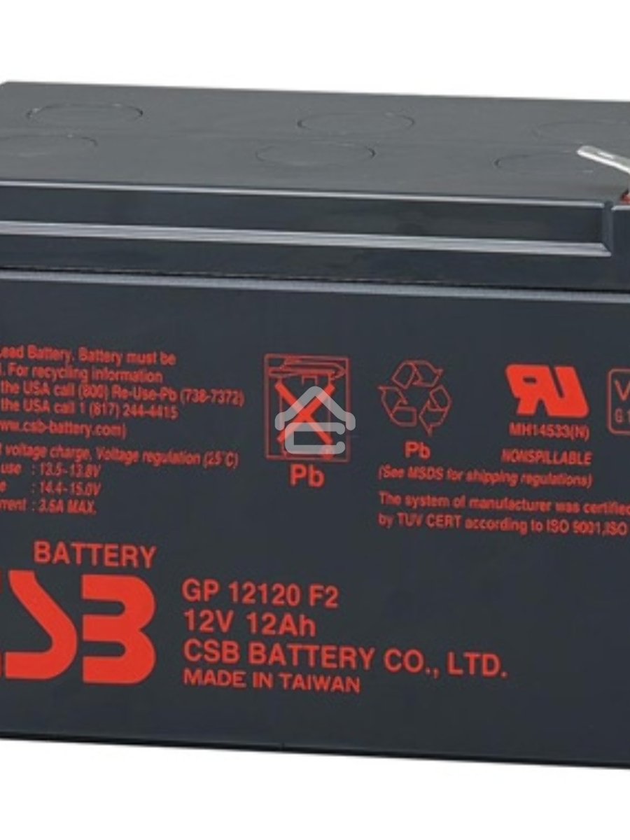 Батарея CSB GP 12120 (12V 12Ah) F2