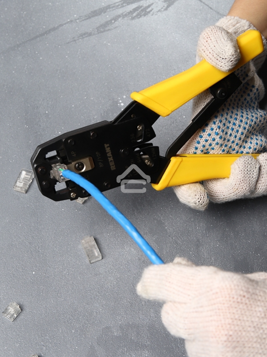 Кримпер Rexant HT-200R для обжима 10P10C, 8P8C, 6P6C, 4P4C