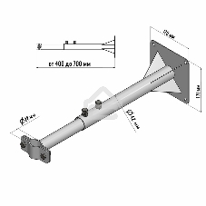 Кронштейн для мачт Rexant 
