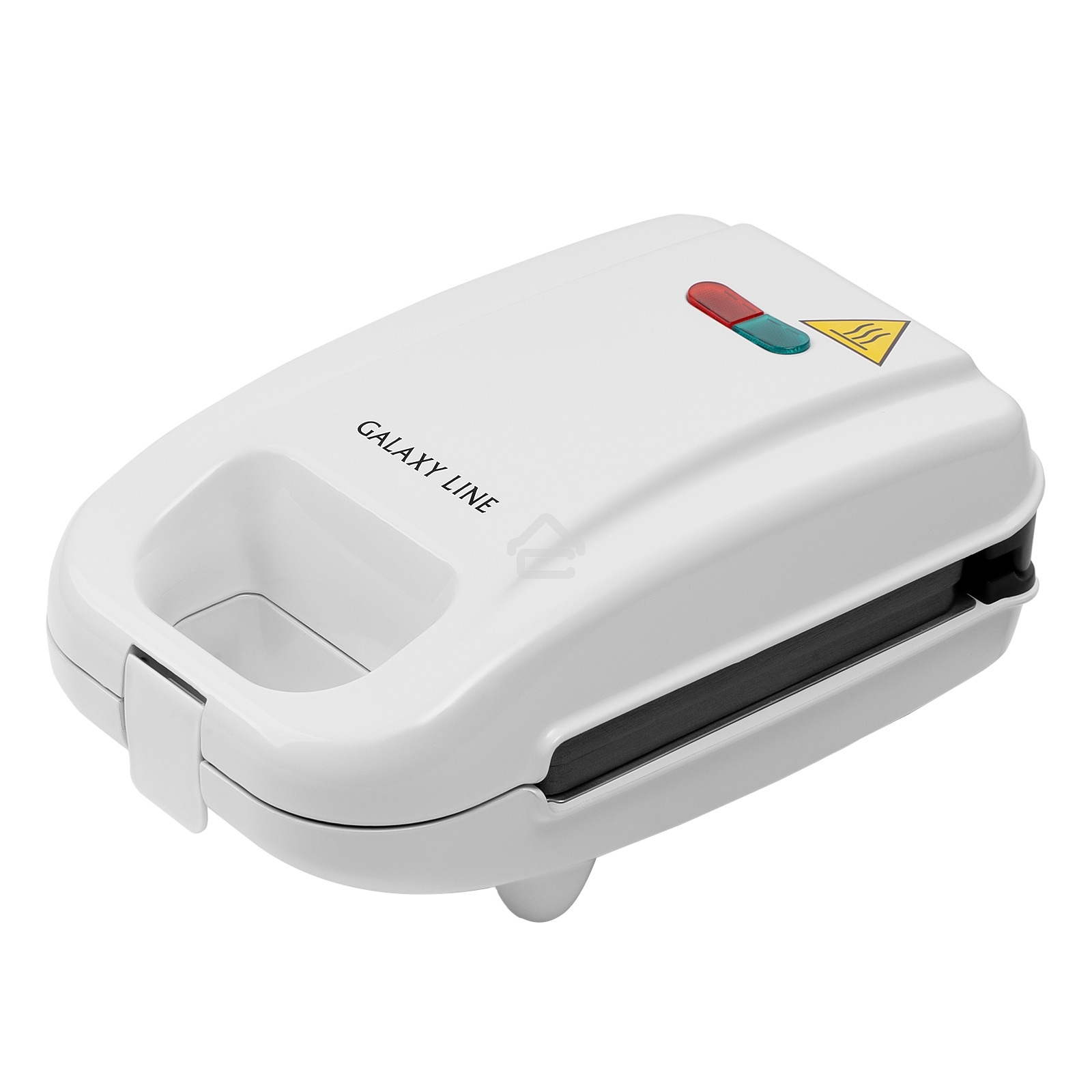 Вафельница Galaxy Line GL 2971, белый, со съемными пластинами, 750 Вт