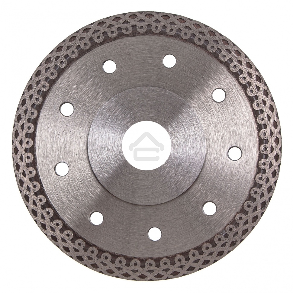 Круг алмазный Gross 73053 Ф125х22 мм сплошной по керамике