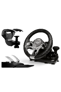 Руль SVEN GC-W800 (педали, вибро, скоба, D-pad, 12 кл, PC/PS3/PS4/XBOXONE/Xinput)