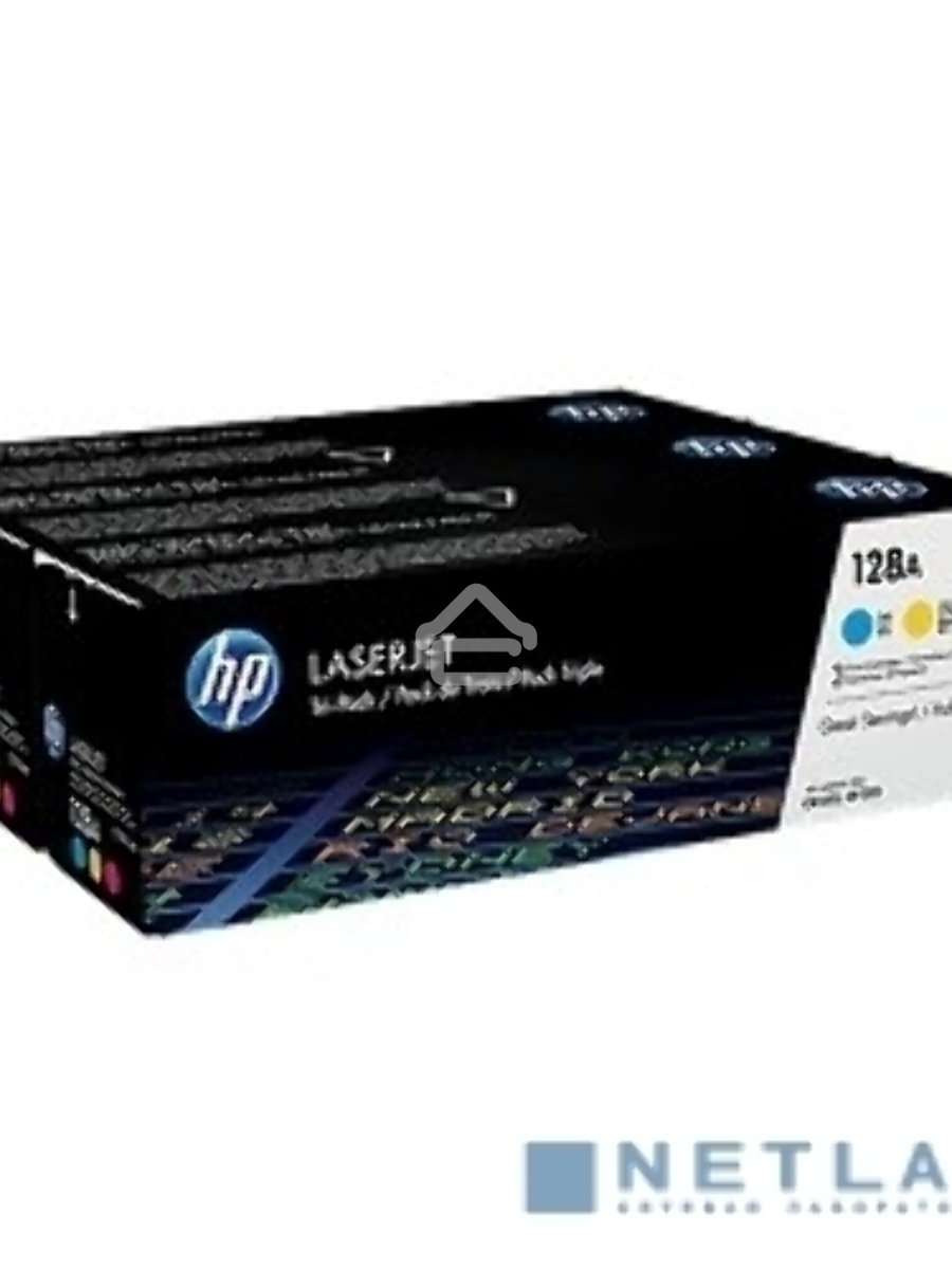 Картридж лазерный комплект HP CF371AM голубой/пурпурный/желтый для LaserJet PRO CP1525N/CP1525NW (3 х 1300)