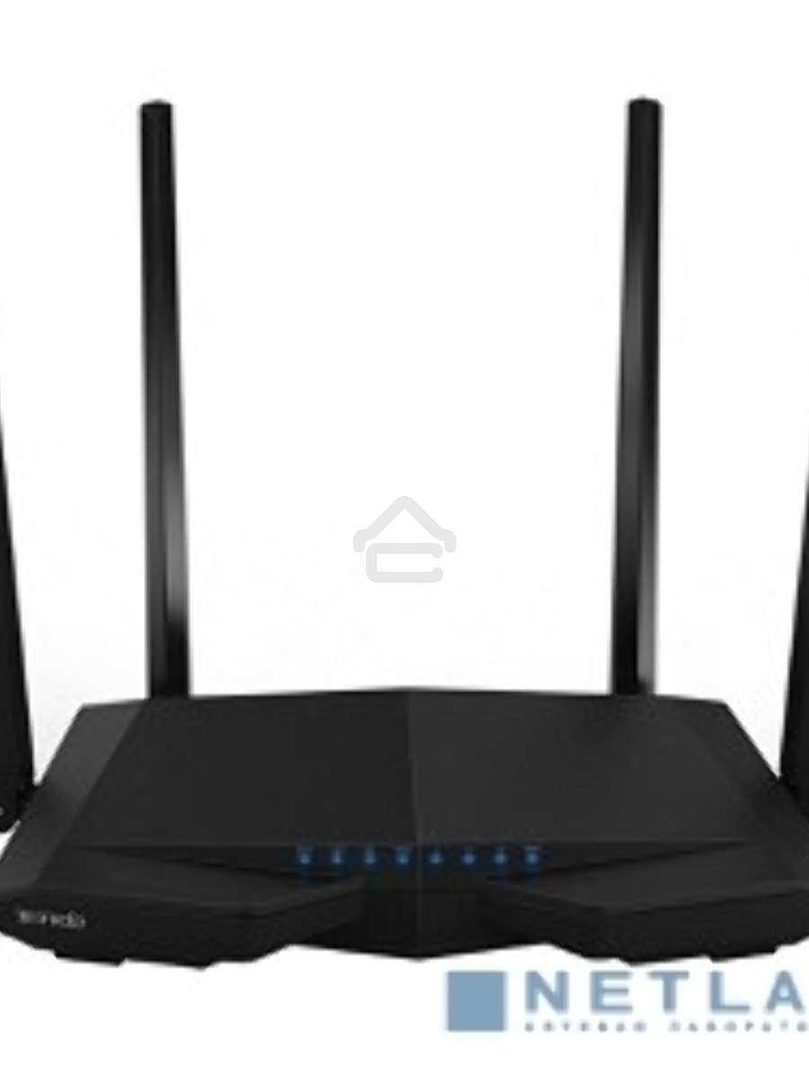 Маршрутизатор Tenda AC6 AC1200 Двухдиапазонный, Wi-Fi маршрутизатор, 4*5 дБи внешние антенны