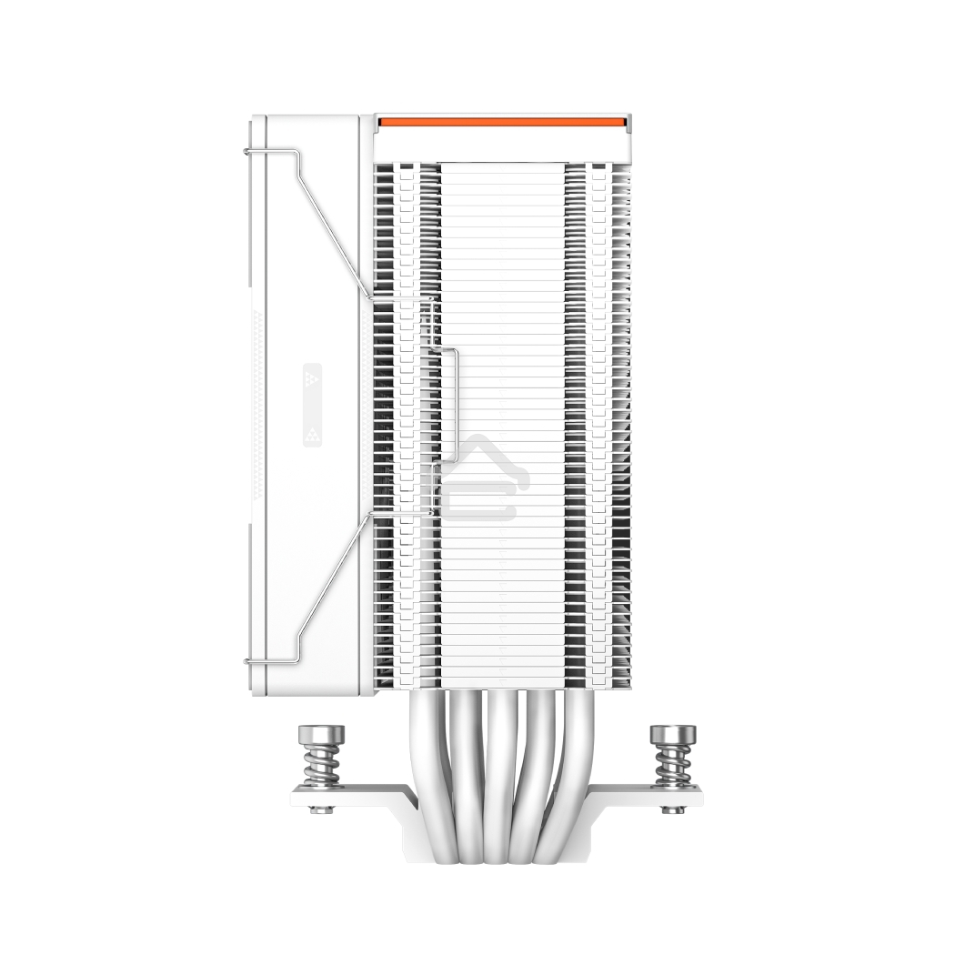 Кулер для процессора PCCooler RZ500 белый 120мм алюминий+медь 2200rpm 32db 4-pin 250W 155мм