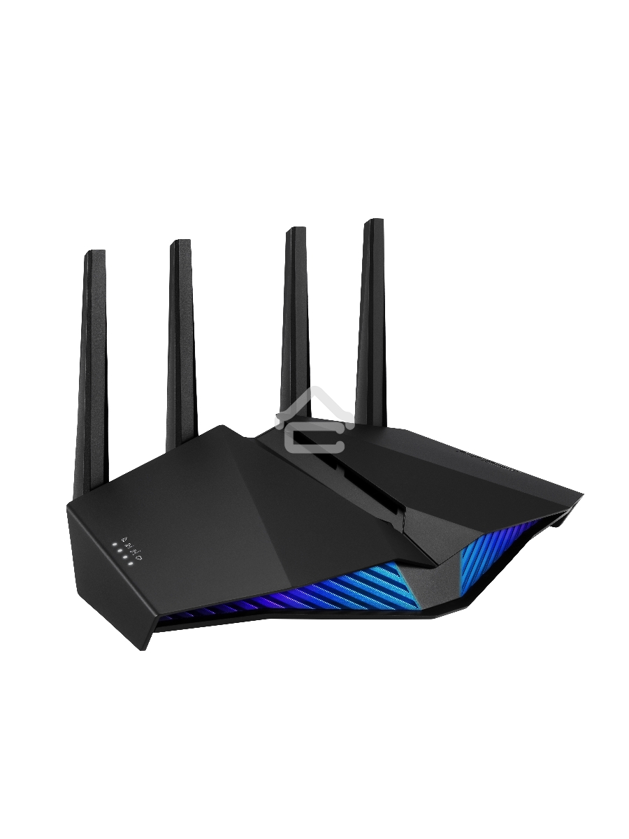 Роутер ASUS RT-AX82U роутер 802.11b/g/n/ac/ax, до 574 + 4804Мбит/c, 2,4 + 5 гГц, 4 антенны, USB, GBT LAN ; 90IG05G0-MO3R10