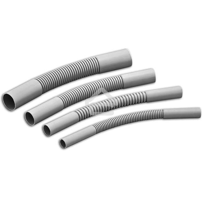 Поворот гибкий гофр. для трубы d16 Рувинил П01416