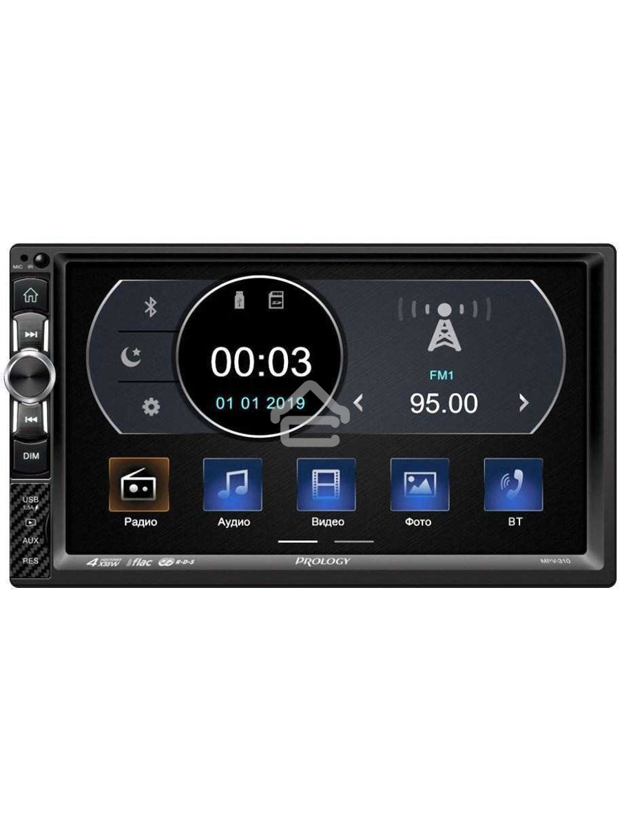 Автомагнитола Prology MPV-310 2DIN 4x55Вт
