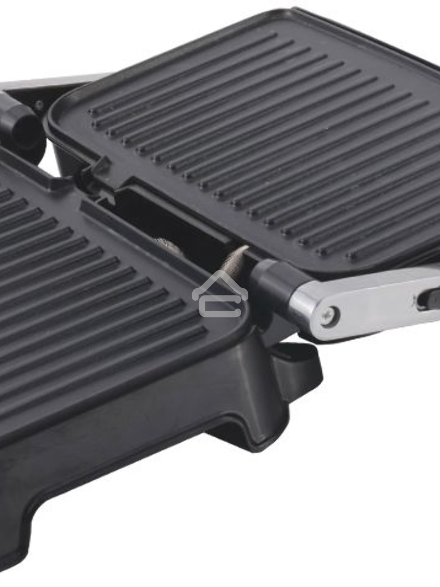 Электрический пресс-гриль Endever Grillmaster 220, серебристый/черный