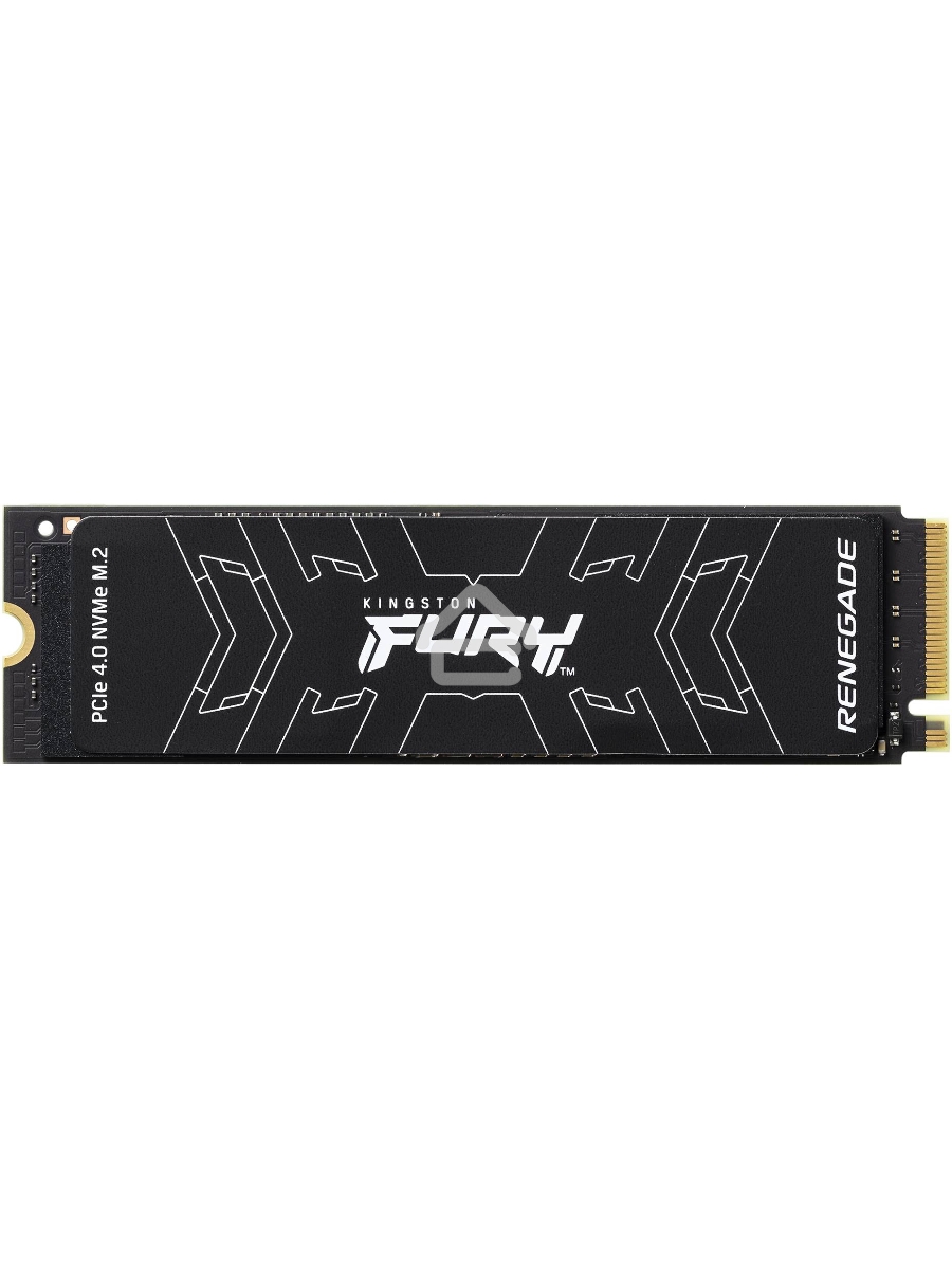 Накопитель SSD Kingston FURY Renegade, 4000 ГБ, M.2 2280, PCIe 4.0 x4, NVMe, R/W 7300/7000, с радиатором