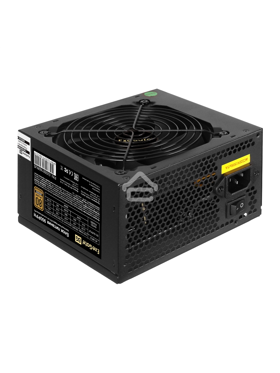 Блок питания ExeGate 900PPH-OEM RTL (EX292173RUS-OEM), 900Вт, 80 PLUS Bronze, 120мм, черный