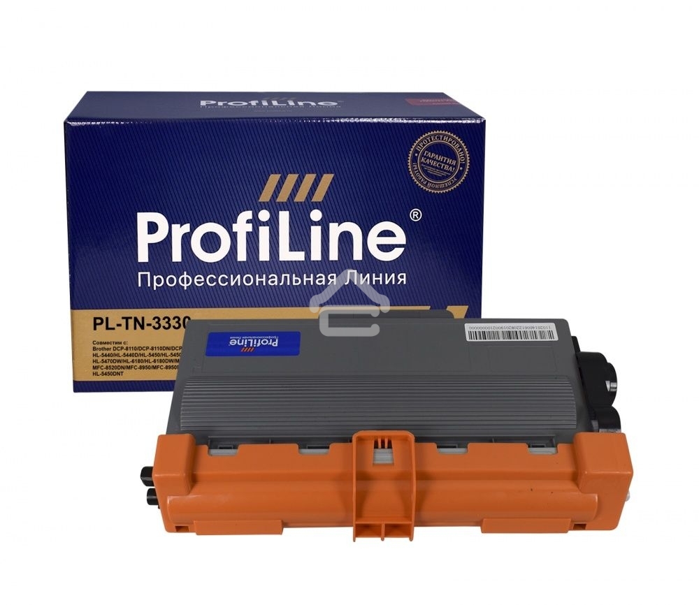 Картридж ProfiLine PL-TN-3330 для Brother DCP 8110DN/8250DN/MFC 8950DWT/8950DW/8520DN/HL 5450DN/5440D/5450DNT/6180DW/5470DN 3000 копий