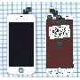 Дисплей для iPhone 5 в сборе с тачскрином (LT) белый