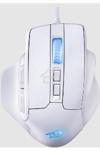 Мышь проводная REDRAGON Bullseye белый, 12400 dpi, USB, кнопки - 8