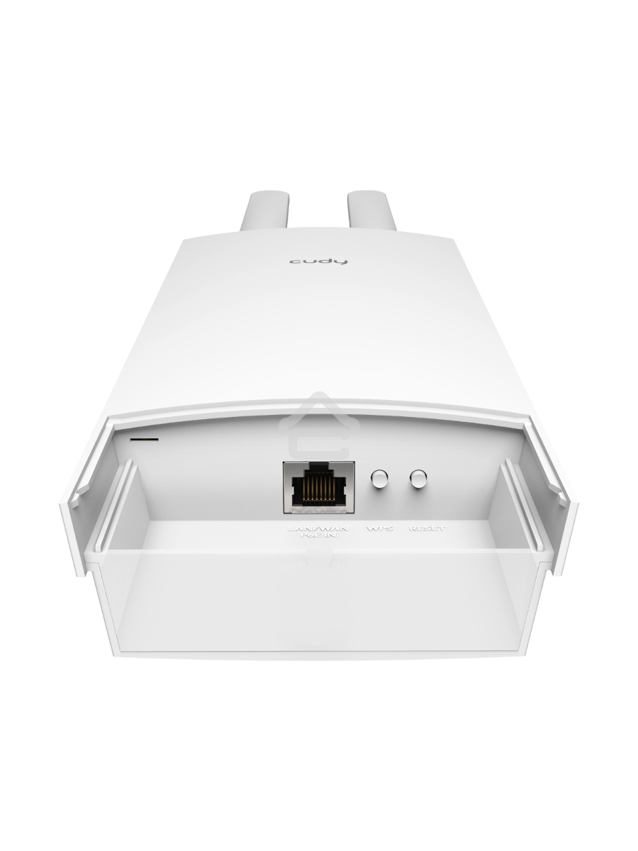 Повторитель беспроводного сигнала Cudy AP1200 Outdoor AC1200 Wi-Fi белый