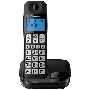 Телефон беспроводной (DECT) Panasonic KX-TGE110RUB черный АОН