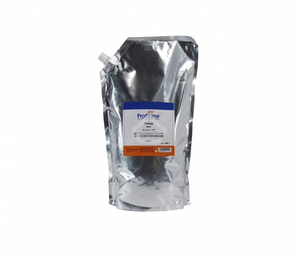 Тонер ProfiLine для принтеров Brother TN-2075/2135/2040/2175/2085/2275/3130/3170/3230/3280 1000 гр Фасовка РФ SOFT