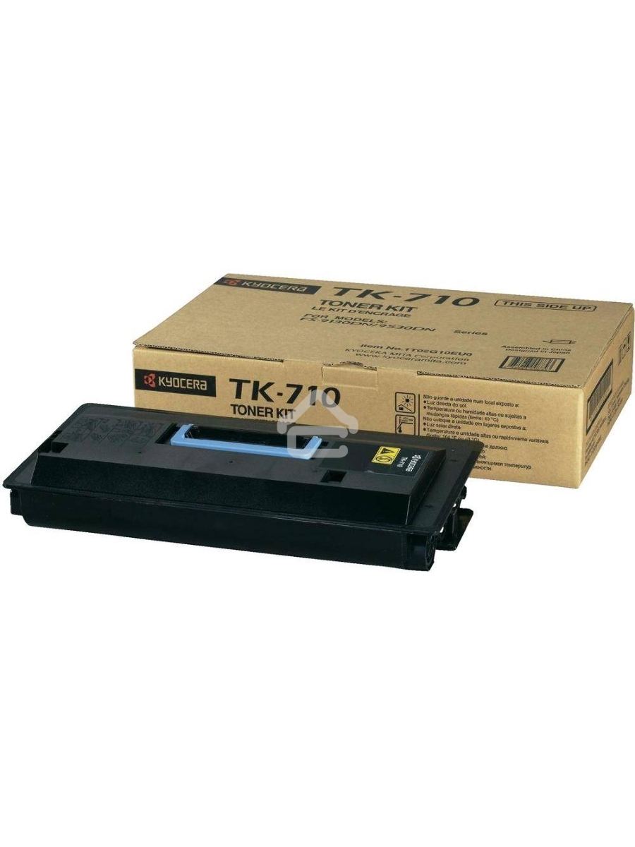 Картридж лазерный Kyocera TK-710 (1T02G10EU0) черный для FS-9130DN/9530DN 40000 стр.