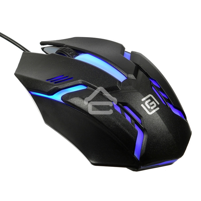 Мышь проводная Oklick 396M INSOMNIA черный, 1000 dpi, USB, кнопки - 3